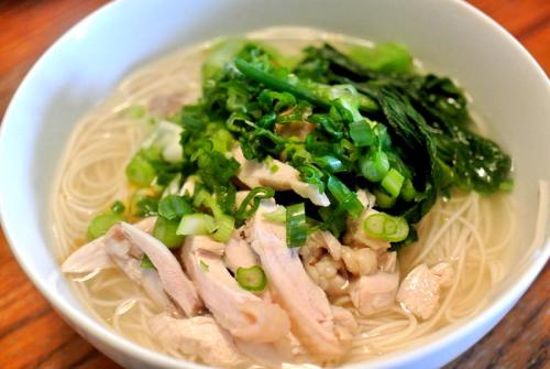 Tori-soba: simple chicken noodle
